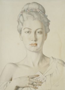 Imaginært portrett av Cécile de Volanges i Choderlos de Laclos 